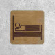 Wooden Dorm Room Sign - Bedroom Signage