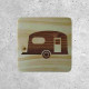 Wooden Campervan Sign - Caravan Zone Indicator