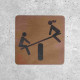 Wooden Play Area Sign - Swing Indicator