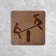 Wooden Play Area Sign - Swing Indicator