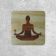 Wooden Yoga Sign - Meditation Space Signage