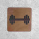 Wooden Fitness Sign - Gym Indicator