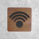 Wooden Sign for WiFi Access Zone