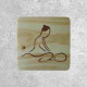 Wooden Signage - Massage Therapy Icon