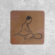 Wooden Signage - Massage Therapy Icon