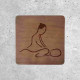 Wooden Signage - Massage Therapy Icon