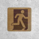 Wooden Signage - Emergency Exit Sign