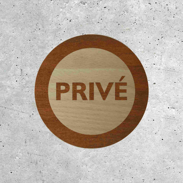 Panneau Privé en Bois