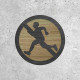 Wooden Sign - No Running