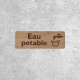 Potable Water Wooden Sign