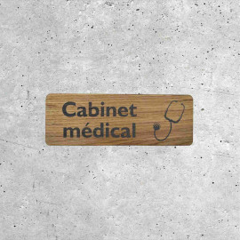 Wooden Medical Office Sign